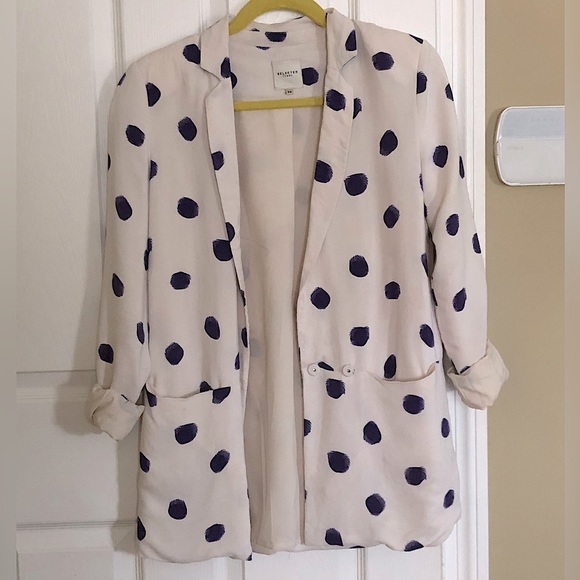 Selected Femme polka dot blazer 34 - Picture 1 of 5